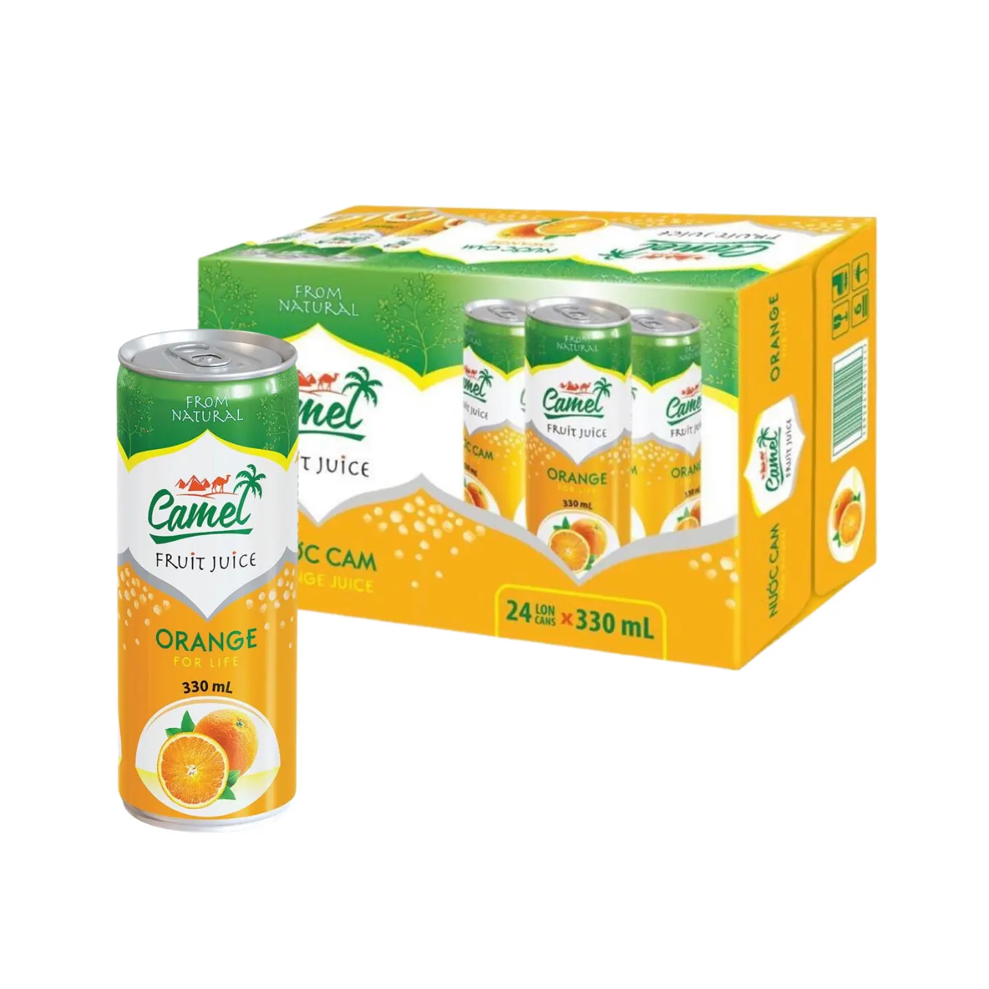Customized Canned NFC Manufacturer Beverage Orange Fruit Juice Drink