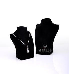 Exhibidores de Joyería DEQI Personalizados de Fábrica, en Terciopelo, Lino y Cuero PU, Duraderos, en Varios Tamaños, para Collares, Colgantes y Cadenas - Product Image 4