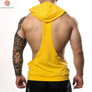 MESS SPORTS Nueva Camiseta sin Mangas con Capucha para Hombre, para Gimnasio, Ejercicio, Fitness, Secado Rápido, Transpirable, Estilo Casual - Product Image 5