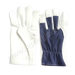 Guantes de trabajo de cuero Partido de vaca, mejor oferta - Product Image 4