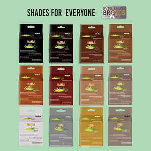 Meilleur prix poudre teintée de henné blond pour sourcils imperméable longue durée Logo personnalisé Kit de teinture pour sourcils MINA à base de plantes marque privée - Product Image 5