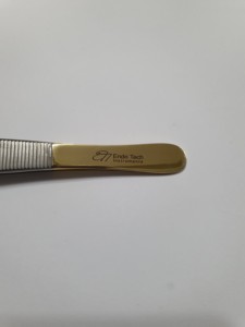 Adson คีมคีมสีน้ำตาล TC 5เครื่องมือเครื่องมือวัสดุเหล็ก - Product Image 3
