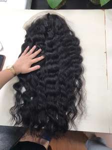 Peluca de cabello Remy virgen de alta calidad, peluca ondulada de cuerpo de encaje HD con extensión de cabello teñido, peluca de cabello humano - Product Image 5