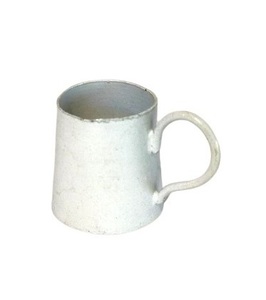 METAL WHITE <b>TEA</b> JUG CHRISTMAS HANGING ORNAMENT LUXURY DESIGNER MINIATURE CHRISTMAS TREE DECORATION - Product Image 1