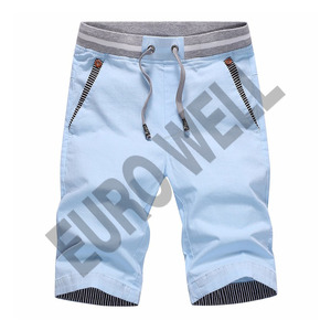 Pantalones cortos deportivos holgados de color sólido para hombre con logotipo personalizado - Product Image 6