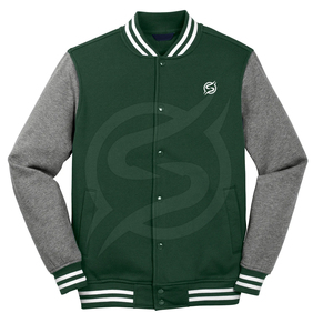 Veste universitaire personnalisée à manches longues de haute qualité, service OEM en gros 2025, taille XL, respirante, en laine, décontractée, hiver-printemps - Product Image 1