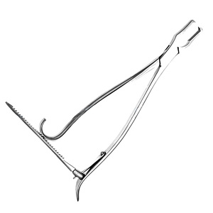 Pinces chirurgicales orthopédiques droites et courbées de haute qualité pour la fixation osseuse, certifiées CE, instruments chirurgicaux de classe - Product Image 3