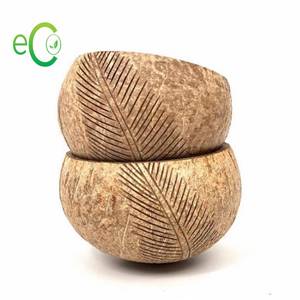 Cuencos de cáscara de coco Natural, decoración de ensalada de frutas, fideos, cuenco de arroz, cuenco de fruta, decoración artesanal, cáscara de coco creativa - Product Image 4