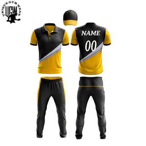 UNIQUE GYM WEAR Uniformes de Cricket de Manga Corta para Hombre, Impresión Digital, Tela Inteligente, Elástica, Transpirable y Ecológica 100% - Product Image 4