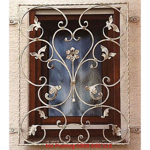 Supplier Exporter High Quality Decorative Wrought Iron Metal Grill Window Price - Product Image 1