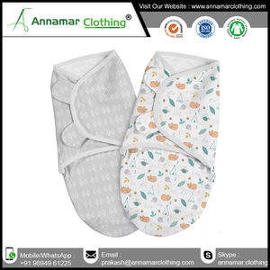 High Quality Pure Organic Cotton <b>Muslin</b> Adjustable <b>Swaddle</b> Wrap for Sale - Product Image 2