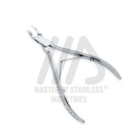 Pince à ongles en acier inoxydable de haute qualité, pour cuticules et pédicure, outils et instruments de beauté CE, équipement OEM de salon de beauté, 1 pièce