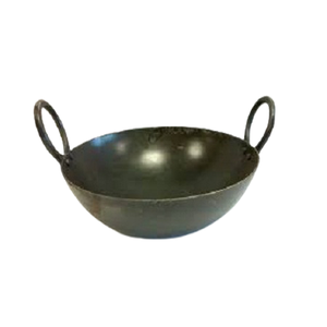 Kadai de Hierro con Mango de Madera, Forma Redonda, Kadai de Hierro de Calidad Exclusiva para Cocinar al Precio Más Bajo - Product Image 4