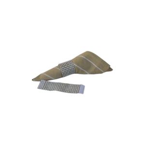 El más nuevo servilletero de cristal plateado con diseño decorativo para Hotel Home Restaurant y Party Vajilla Servilletero - Product Image 1