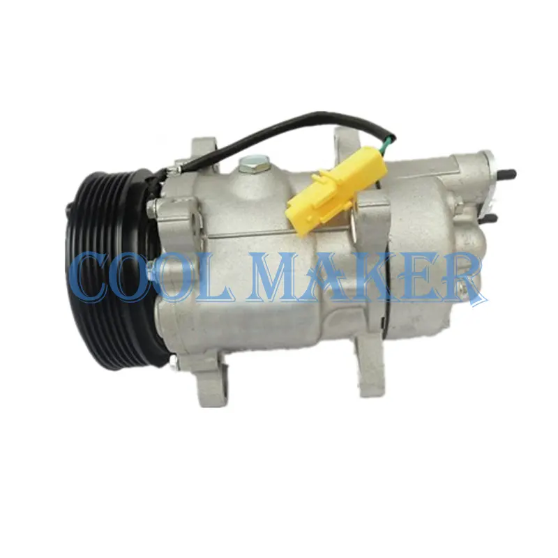 SD6V12 ac kompressor für Peugeot 206 307 406 6453KW 6453LA 8FK35131603 1 699358 ACP339 9639078280