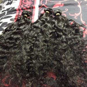 Vendedores de cabello humano remy indio virgen, extensiones de cabello humano indio sin procesar - Product Image 1