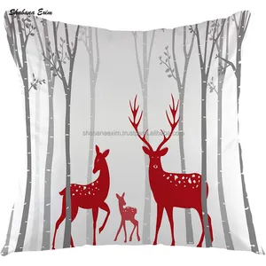 Decorative Cushion Covers for Living Room Kids Room Sofa Cotton Animal Printed Cushion Cover Pillow Cover from Indian Supplier