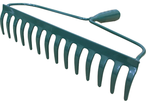 GR-18T18F Metal <b>Garden</b> Rake 18 teeth Lawn Rake Broom Rake - Product Image 5