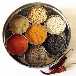 High Quality Stainless Steel Spice Box Masala Box With 7 Bowls
