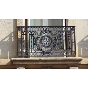 Calandre de fenêtre en acier forgé, balustrade de sécurité de haute qualité, nouvelle collection - Product Image 1