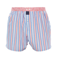 Caleçons boxeurs tricotés en Spandex/Coton pour hommes, couleur unie, taille mi-haute, respirants, écologiques, antibactériens, séchage rapide, vente en gros