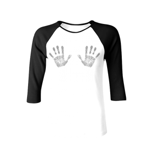 <b>Women's</b> Casual Full Sleeve Raglan <b>T</b>-<b>Shirts</b> Plus Size Sportswear Tops for <b>Baseball</b> & Softball Wear - Product Image 4