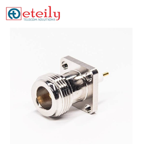 Conector de montaje de Panel N hembra de 4 agujeros, hecho en la India - Product Image 1