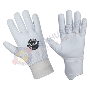 ถุงมือหนังอเนกประสงค์พร้อมด้ามจับที่เพิ่มขึ้นสำหรับการขับรถถุงมือช่างทำสวนและอุตสาหกรรม - Product Image 1