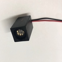 Nouveau module diode laser rouge haute précision en aluminium noir 650nm 5mW Ismartlaser, pièces d'équipement de marquage de précision 1