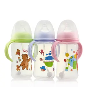 Manufacturer Supplies Wide-mouth Maternal and Infant Products feeding Bottles for Wholesale 240 ml