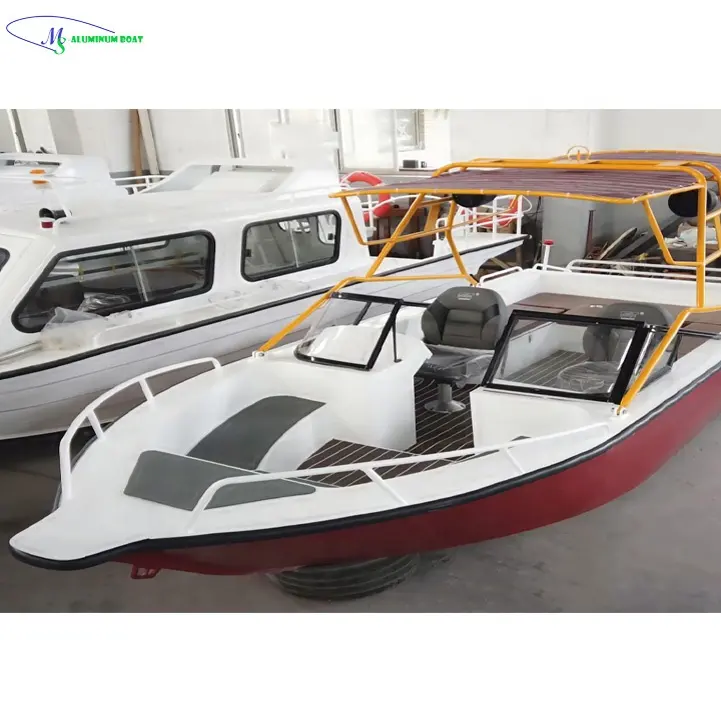 Barca in alluminio bass speed boat 5.8m 80hp in vendita MS barca in alluminio