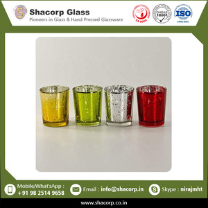 <b>Bulk</b> Supply Heavy Round Decorative Glass <b>Candle</b> Votive Available In Sizes At Wholesale Price - Product Image 3