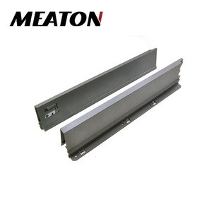 Meaton SB1801-D05 Mềm Đóng Cửa Mở Rộng Đầy Đủ Nhà Bếp Đôi Tường Tendom Ngăn Kéo Hộp Với Kính Phía Mở Rộng Ăn Căn Hộ - Product Image 4