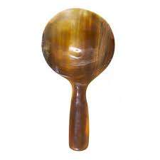 Cucharas de cuerno de búfalo Natural 100%, cubiertos, cuchara de cuerno hecha a mano, utensilios de cocina, cuchara de cuerno de vaca y buey segura para alimentos - Product Image 5