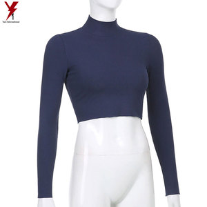 T-shirt haut court pour femme, Logo personnalisé imprimé, personnalisé, en Stock, nouveauté 2020 - Product Image 6