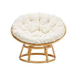 Muebles para el hogar, silla de ratán Papasan de ocio para relajarse, sala de estar, silla de mimbre Papasan de Vietnam - Product Image 1
