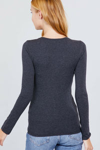 T-shirt manches longues pour femmes, noir, pour toutes les occasions, avec matériau de haute qualité et impression personnalisée - Product Image 5