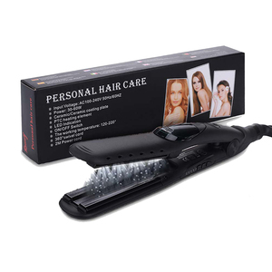 Meilleure vente Fer à lisser ionique Fer plat à vapeur en céramique Fer à boucler professionnel à vapeur rapide à LED <span class=keywords><strong>Styler</strong></span> à vapeur professionnel - Product Image 6