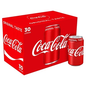 Caja de cartón para refrescos de <span class=keywords><strong>Coca</strong></span> <span class=keywords><strong>Cola</strong></span>, sin azúcar, 320ml x 24 lata