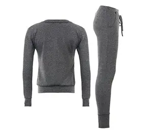 tracksuit women's New design track suit 100% cotton fleece jogging suits for men women