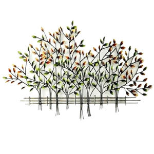 HOME DECOR METAL LEAF DESIGN <b>ART</b> - Product Image 1