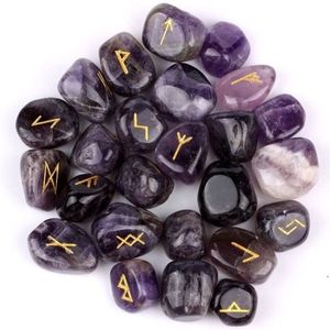 Amethyst Rune <b>Set</b> Best Quality Natural Healing <b>Crystal</b> Amethyst Rune <b>Set</b> Wholesale Runes <b>Set</b> Buy From AAMEENA AGATE - Product Image 2