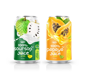 น้ำฝรั่งสด 100% บรรจุกระป๋อง 330 มล. ขายส่ง ยี่ห้อ NAWON ผู้ผลิตเครื่องดื่มออร์แกนิก USDA - Product Image 6