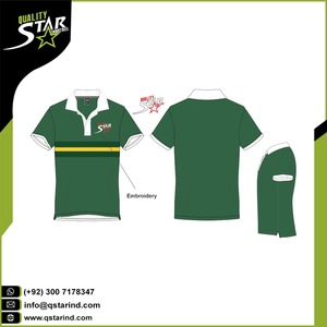 เสื้อกอล์ฟแขนสั้นผู้ชายผ้าคอตตอน35% โพลีเอสเตอร์พิมพ์ลายด้วยความร้อนดีไซน์แบบทึบสำหรับใส่65% โลโก้ได้ตามต้องการ - Product Image 2