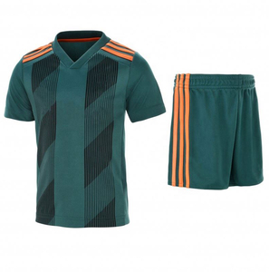 Latest Top Quality Sublimation Soccer Jersey Best Quality Cheap Soccer Uniforms Unique Soccer Jersey Shirt and Shorts For Men - Product Image 3