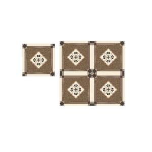 Baldosas de porcelana pulida de estilo clásico moderno de 40x40cm, baldosas interiores esmaltadas resistentes al desgaste, acabado brillante para baño de 5mm - Product Image 3