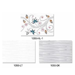 Azulejos cerámicos esmaltados diseño decorativo flor con piedra 30x45cm - Product Image 6