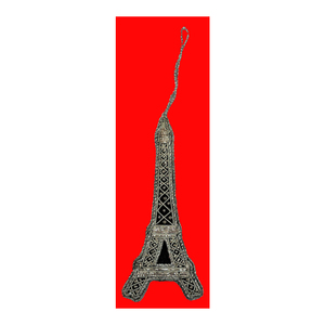 Zari thêu tay tháp <span class=keywords><strong>Eiffel</strong></span> hình giáng sinh trang trí - Product Image 1