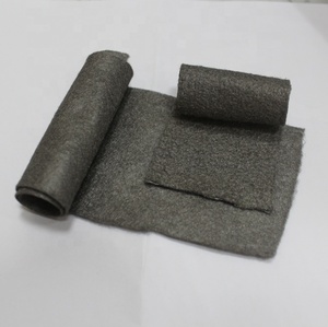 Couverture de protection en feutre de fibres d'acier inoxydable aiguilleté, conducteur à haute température, pour filtration industrielle - Product Image 4