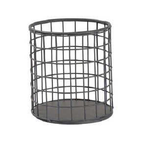 Porta Cubiertos de Alta Calidad, Color Negro, de Hierro, con 2 Compartimentos - Product Image 6